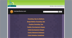 Desktop Screenshot of momandhome.com